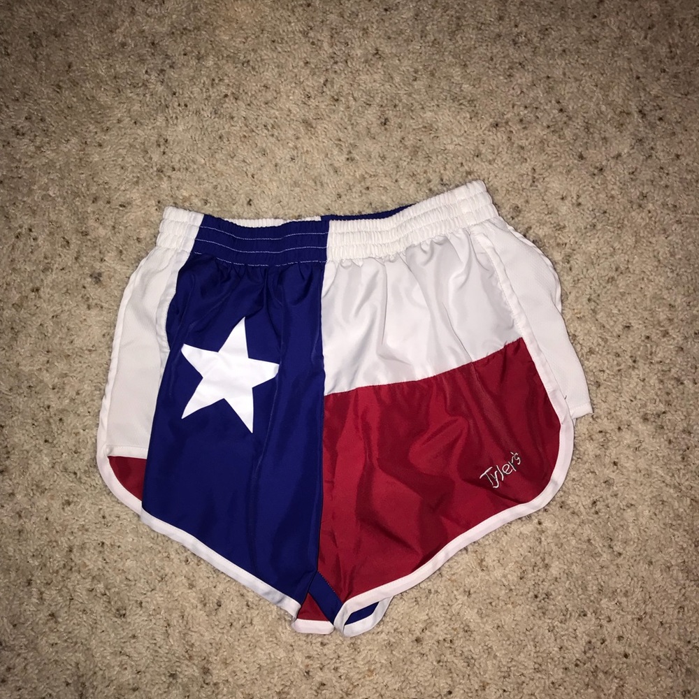 Tyler’s Texas Flag Shorts